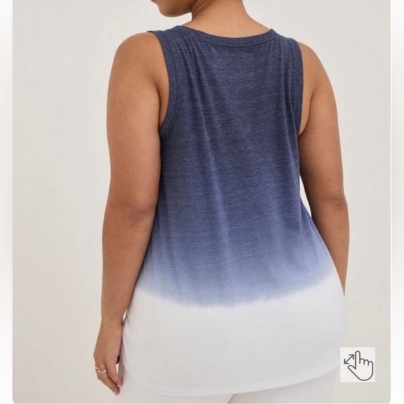 Torrid dip dye tank brand new size 3 - Picture 2 of 12